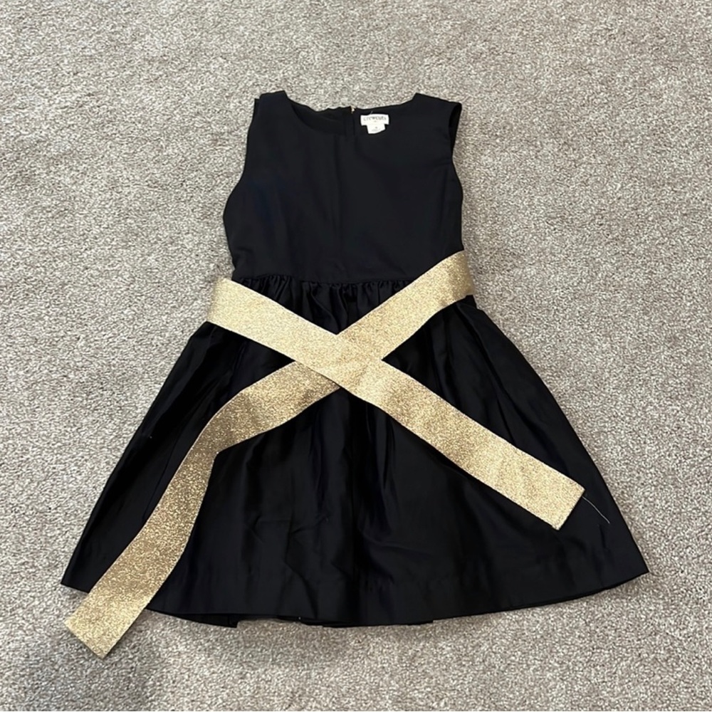 Crewcuts Black dress 6t brand new